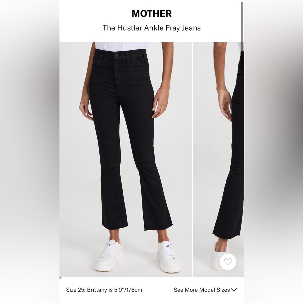 Brand new, MOTHER black jeans 30